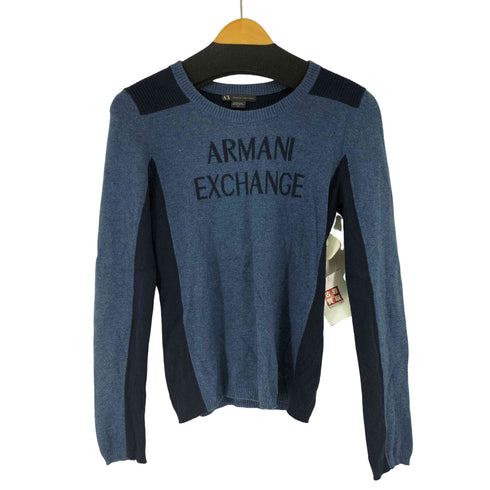 アルマーニエクスチェンジ ARMANI EXCHANGE コットンロゴニット レディース JPN:S