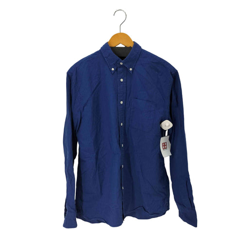 バナナリパブリック BANANA REPUBLIC standard fit ストライプ コットン bd L/s シャツ バナリパ メンズ JPN:M