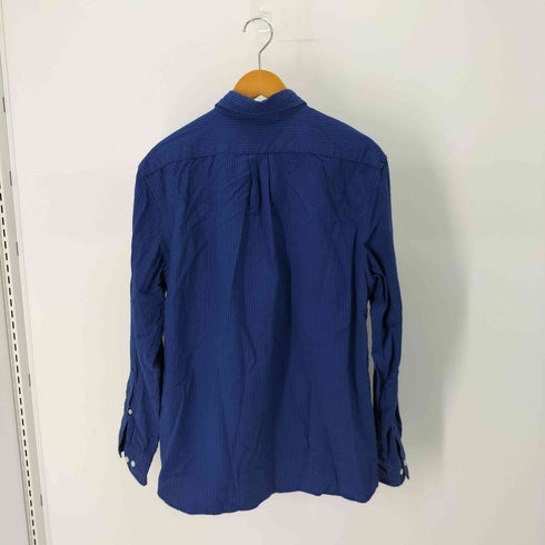 バナナリパブリック BANANA REPUBLIC standard fit ストライプ コットン bd L/s シャツ バナリパ メンズ JPN:M