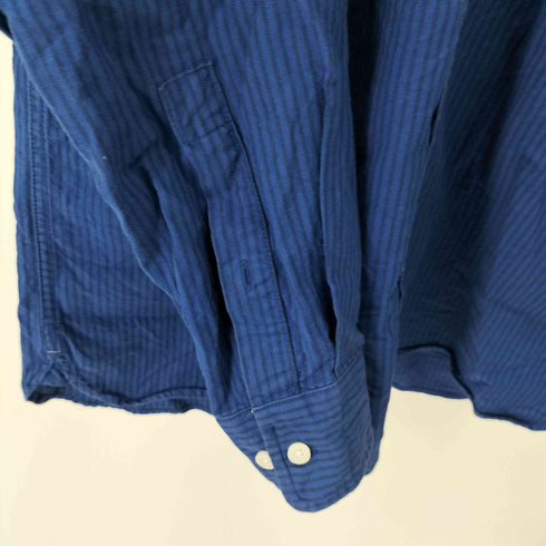 バナナリパブリック BANANA REPUBLIC standard fit ストライプ コットン bd L/s シャツ バナリパ メンズ JPN:M