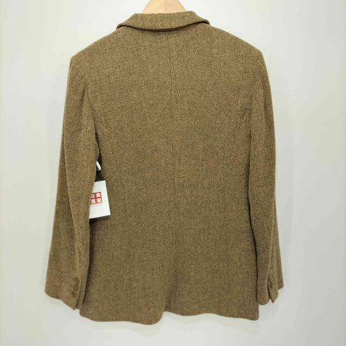 マックスマーラ MAX MARA 白タグ ツイードテーラードジャケット レディース JPN:38