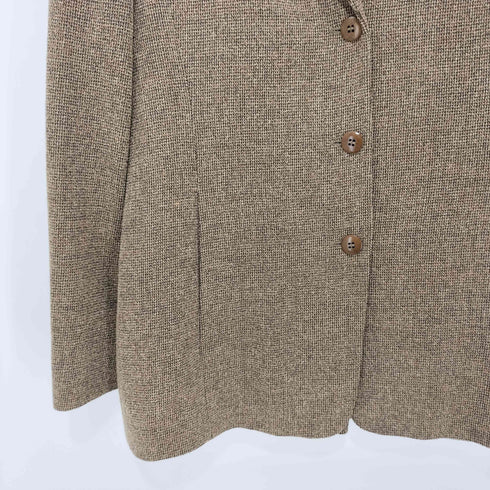 マックスマーラ MAX MARA 白タグ ツイードテーラードジャケット レディース JPN:38