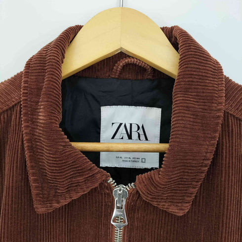 ザラ ZARA コーデュロイ スウィングトップジャケット 中綿 メンズ import:XL