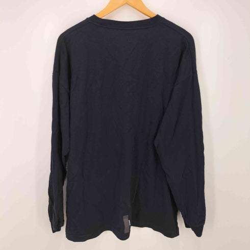 チャリアンドコー chari&co embroidery scriptonpkt L/S TEE メンズ XL