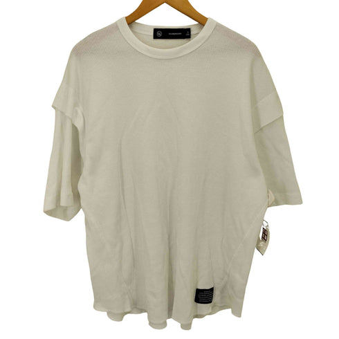 ジーユー GU ドライワッフルTシャツ メンズ L