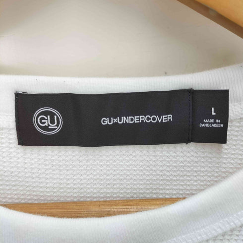ジーユー GU ドライワッフルTシャツ メンズ L