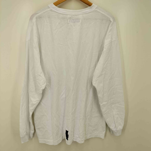 チャリアンドコー chari&co EMBROIDERY SCRIPT ONPKT L/S TEE メンズ XL