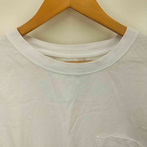 チャリアンドコー chari&co EMBROIDERY SCRIPT ONPKT L/S TEE メンズ XL