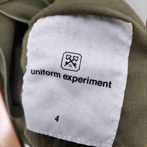 ユニフォームエクスペリメント uniform experiment ダブルニーテーパードチノ Dカン メンズ JPN:4