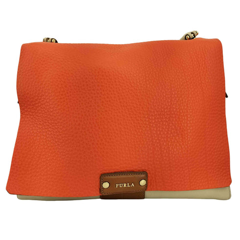 フルラ FURLA 2way バイカラー レザーショルダーバッグ レディース