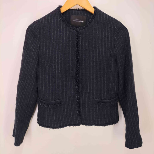ユナイテッドアローズグリーンレーベルリラクシング UNITED ARROWS green label relaxing ツイードジャケットセットアップ レディース 36