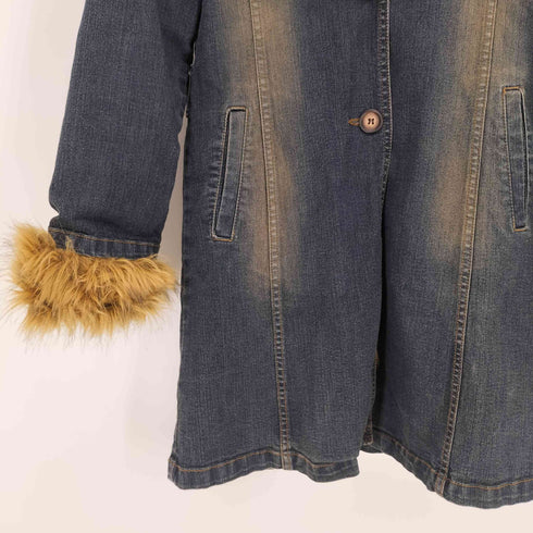hotpepper and trousers ファー付きデニムコート レディース JPN:S