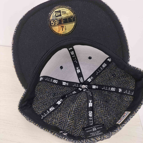 ニューエラ NEW ERA 59FIFTY ハウンドトゥース ウール6パネルキャップ メンズ 7 1/2
