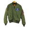 アルファインダストリーズ ALPHA INDUSTRIES MA-1 フライトジャケット メンズ JPN:M