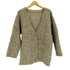 ナチュラルクチュール natural couture 22AW ミックス起毛カラーミドルカーディガン レディース FREE