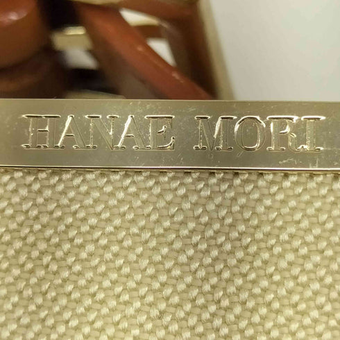 ハナエモリ HANAE MORI キャンバスハンドバッグ レディース