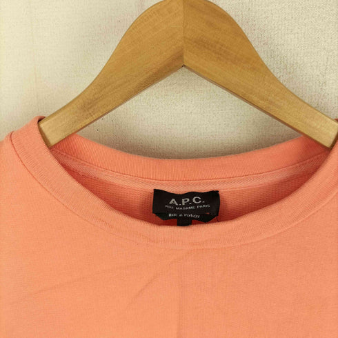 アーペーセー A.P.C. 胸ロゴプリント プルオーバースウェット メンズ import:S
