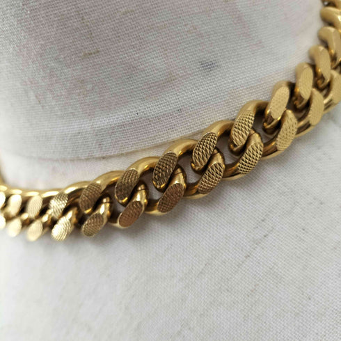 ヴェルサーチ VERSACE MADE IN ITALY 喜平チェーン メデューサ チョーカー メンズ ONE SIZE
