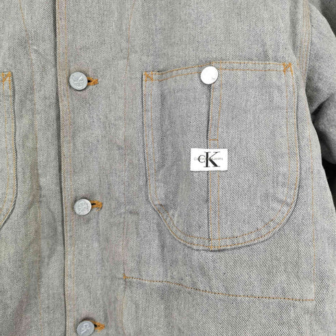 カルバンクライン CALVIN KLEIN 90s ライナー付きデニムカバーオール メンズ JPN:M