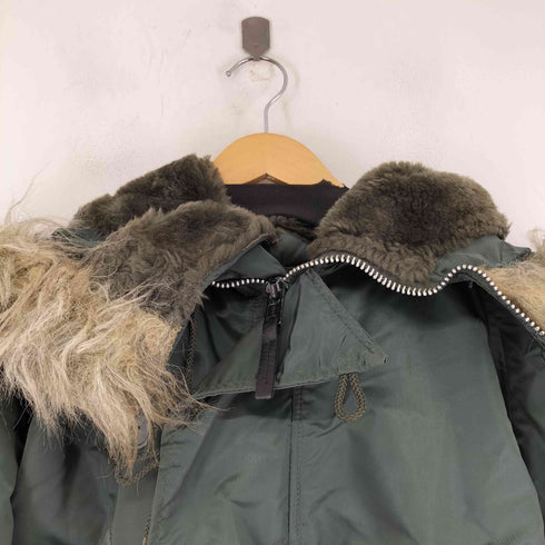 アルファインダストリーズ ALPHA INDUSTRIES USA製 N-3B フライトジャケット IDEAL メンズ MEDIUM