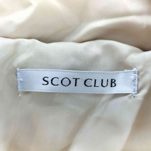 SCOT CLUB ショールカラー 中綿 コート レディース JPN:M