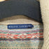 ラルフローレン RALPH LAUREN ショールカラー ニット カーディガン フェアアイル柄 レディース import:L