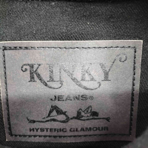 ヒステリックグラマー HYSTERIC GLAMOUR 22AW KINKY 3rd型ブラックデニムジャケット メンズ JPN:M