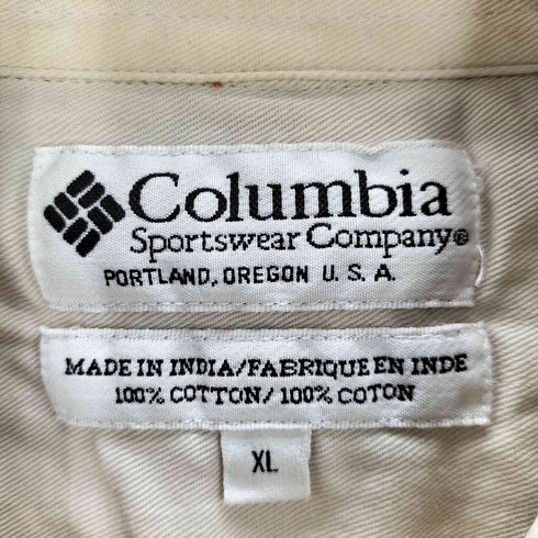 コロンビア Columbia ガンクラブチェックシャツ メンズ XL