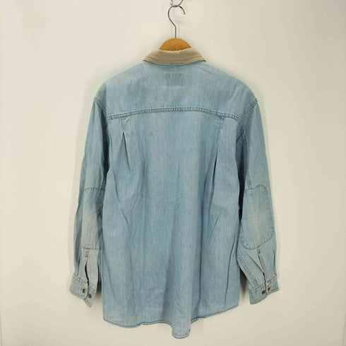 ウールリッチ WOOLRICH 90S 襟切替 デニムシャツ メンズ JPN:L