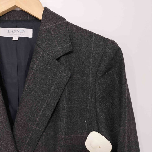ランバンコレクション LANVIN COLLECTION ダブル4Bジャケット レディース 36