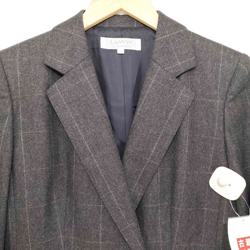 ランバンコレクション LANVIN COLLECTION ダブル4Bジャケット レディース 36