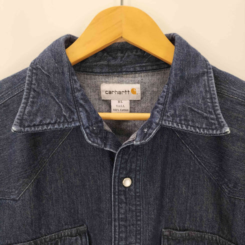 カーハート Carhartt L/S デニムウエスタンシャツ 再構築 メンズ JPN:XL