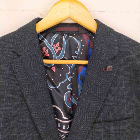 テッドベーカー TED BAKER 裏地総柄2Bテーラードジャケット メンズ 5