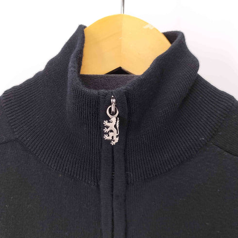 プリングルオブスコットランド Pringle of Scotland ウール100% ダブルジップドライバーズニット メンズ JPN:L