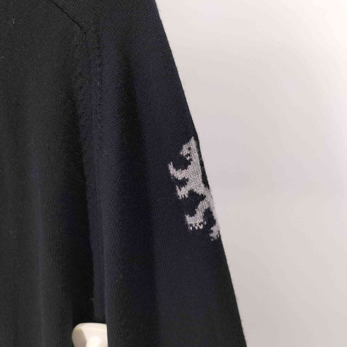 プリングルオブスコットランド Pringle of Scotland ウール100% ダブルジップドライバーズニット メンズ JPN:L