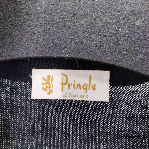 プリングルオブスコットランド Pringle of Scotland ウール100% ダブルジップドライバーズニット メンズ JPN:L