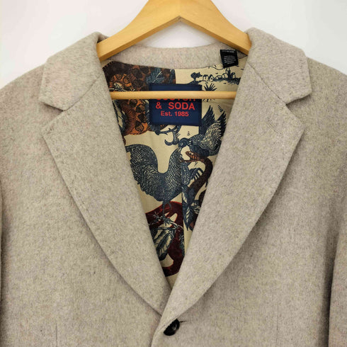スコッチアンドソーダ SCOTCH&SODA クラシックチェスターコート メンズ JPN:XL
