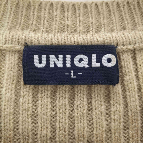 ユニクロ UNIQLO 00s OLD Vネックニット メンズ JPN:L