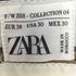 ザラ ZARA COLLECTION ピンストライプ ワイドスラックス メンズ 38