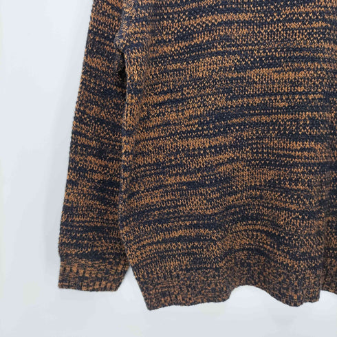 アイテムズ アーバンリサーチ ITEMS URBAN RESEARCH マシンウォッシャブル クルーネックカノコニット メンズ JPN:L