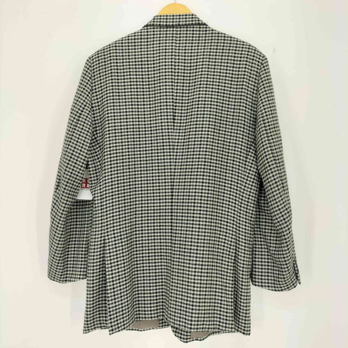イヴサンローラン Yves Saint Laurent 千鳥格子 2Bテーラードジャケット メンズ C98-W88-T175 AB6