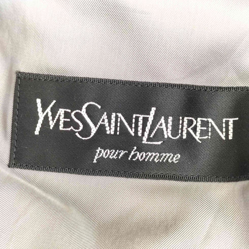 イヴサンローラン Yves Saint Laurent 千鳥格子 2Bテーラードジャケット メンズ C98-W88-T175 AB6