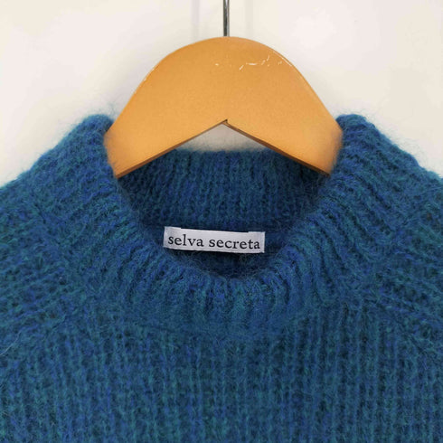 selva secreta MOHAIR KNIT モヘア混 ウールナイロンニット レディース