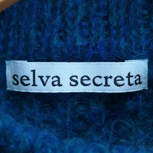 selva secreta MOHAIR KNIT モヘア混 ウールナイロンニット レディース