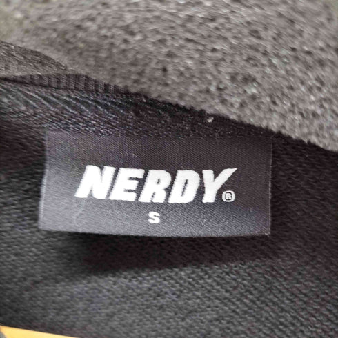 ノルディー nerdy ロゴプリントスウェットプルオーバー メンズ JPN:S