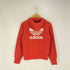 アディダスオリジナルス adidas Originals 00s 万国旗タグ トレフォイルロゴ 両面プリント プルオーバーパーカー レディース import:XS