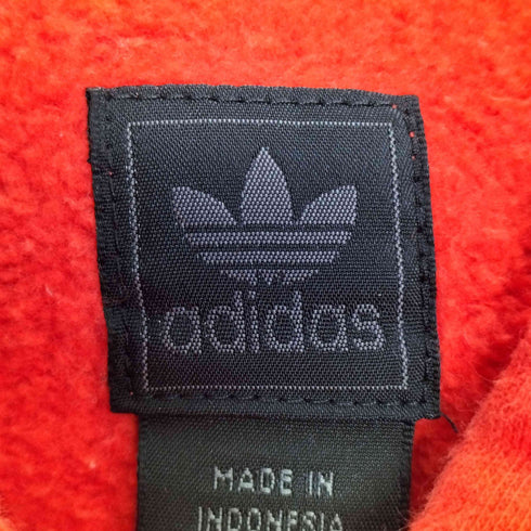 アディダスオリジナルス adidas Originals 00s 万国旗タグ トレフォイルロゴ 両面プリント プルオーバーパーカー レディース import:XS