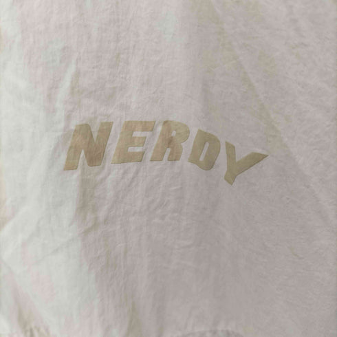 ノルディー nerdy ロゴプリントサイドラインナイロンジャケット メンズ JPN:M