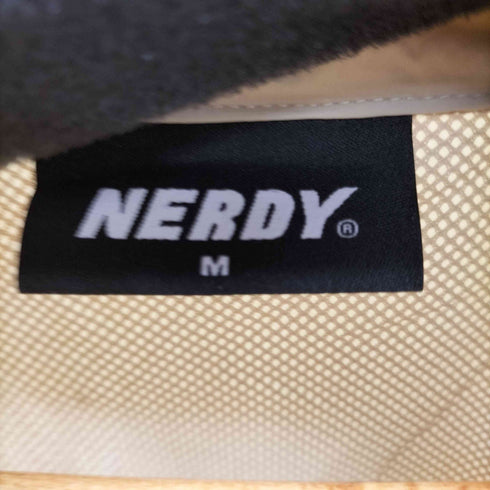 ノルディー nerdy ロゴプリントサイドラインナイロンジャケット メンズ JPN:M