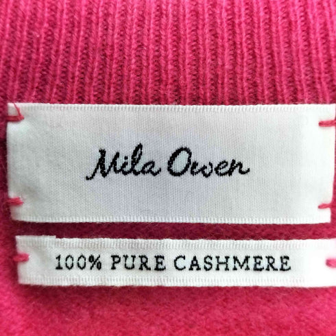 ミラオーウェン Mila Owen VネックフレアカシミヤNT レディース JPN:0